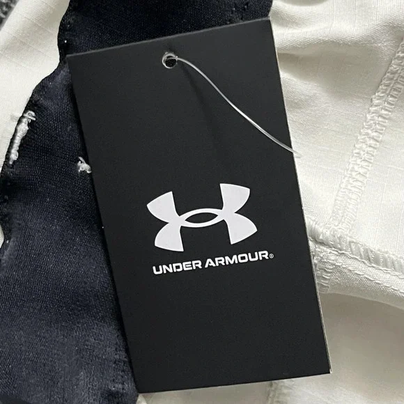Under Armour Pants Mens Medium White UA Unstoppable Utility Cargo Polyester